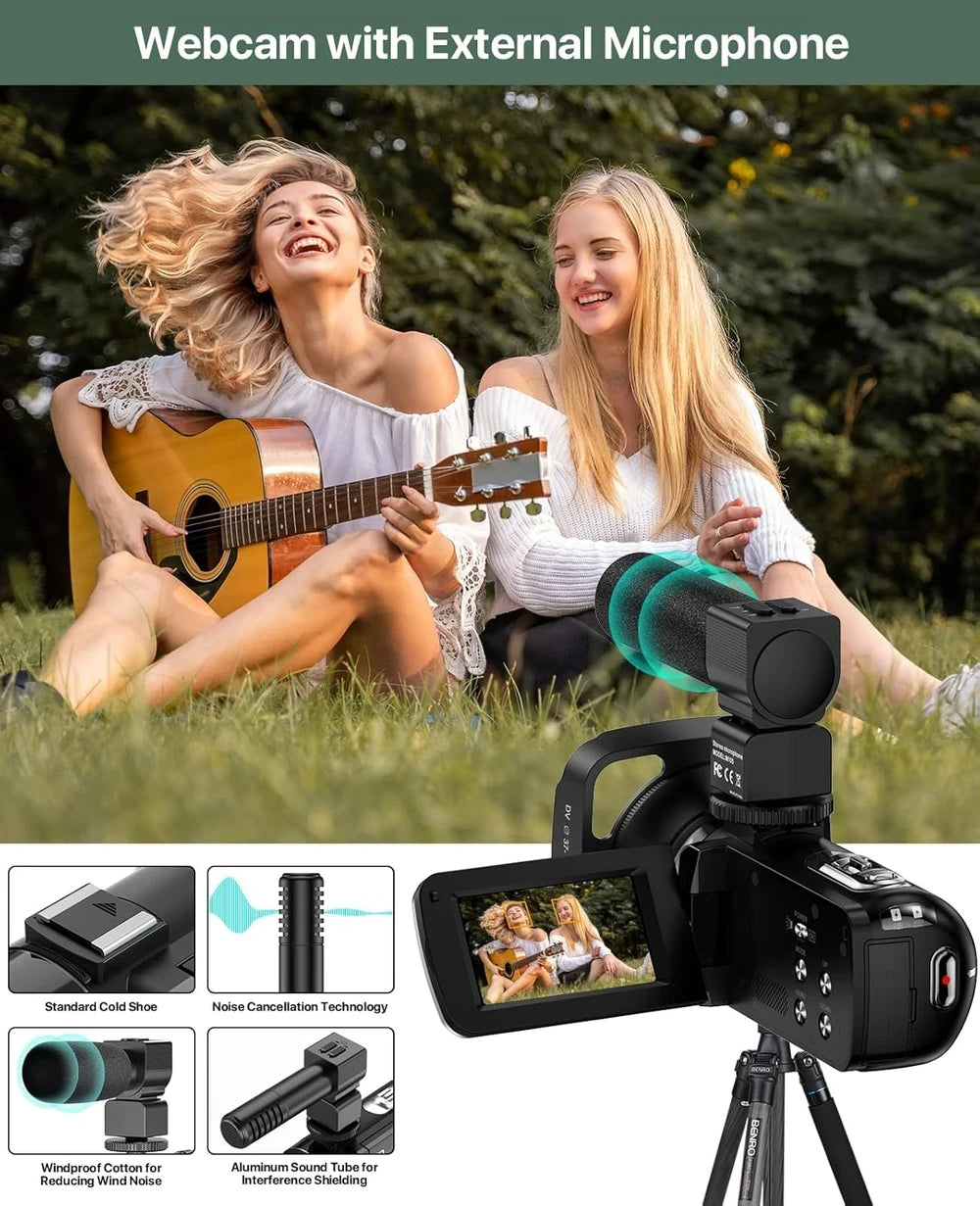 Ultra HD Handheld Video Camcorder