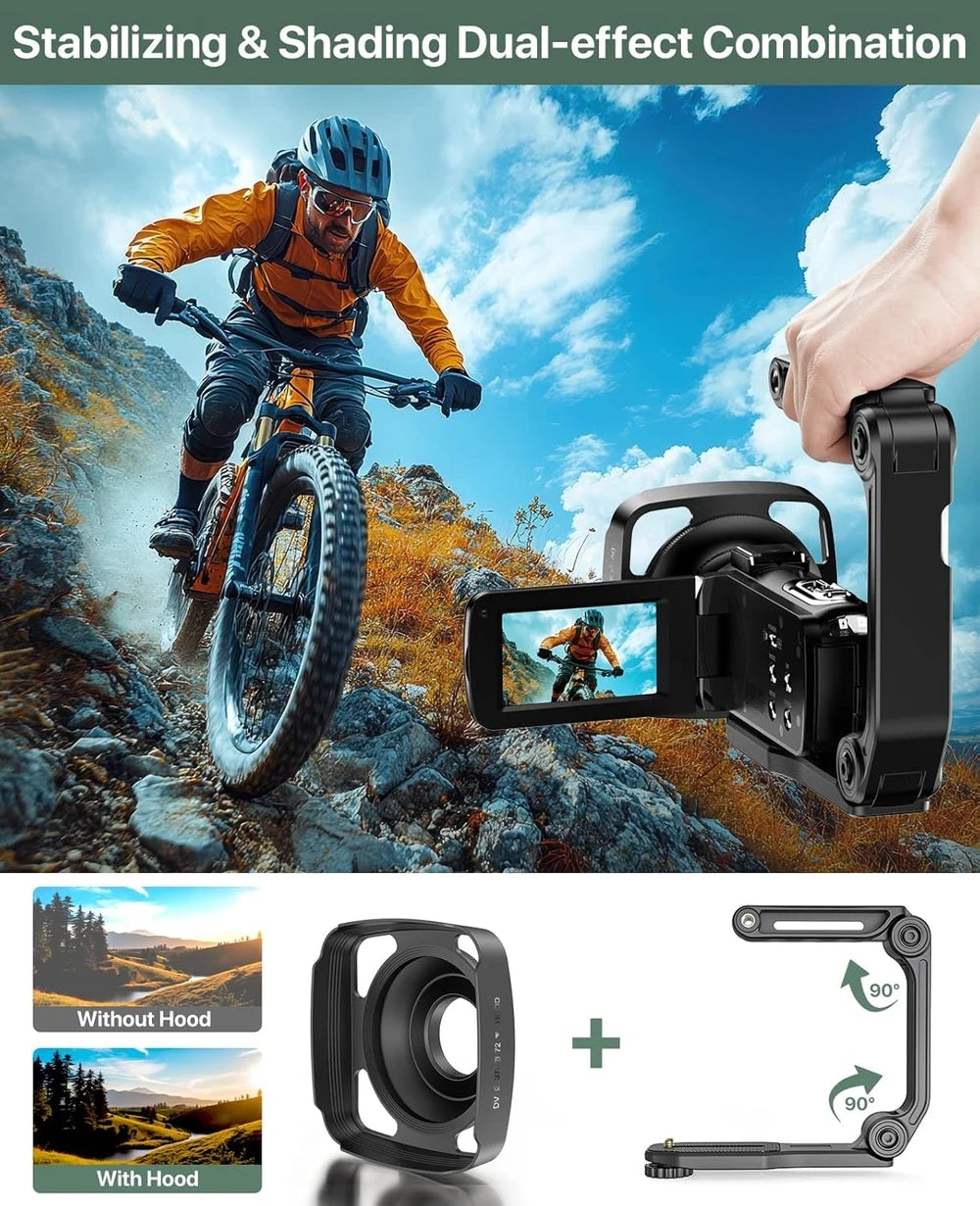 Ultra HD Handheld Video Camcorder