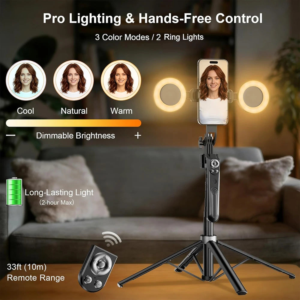 Auto-Tracking Content Creator Tripod