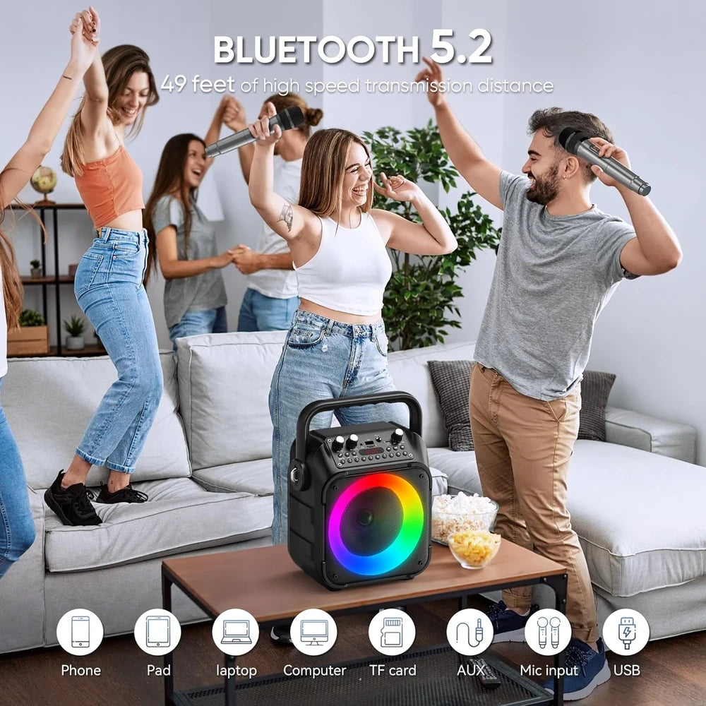 Portable Bluetooth Karaoke Machine