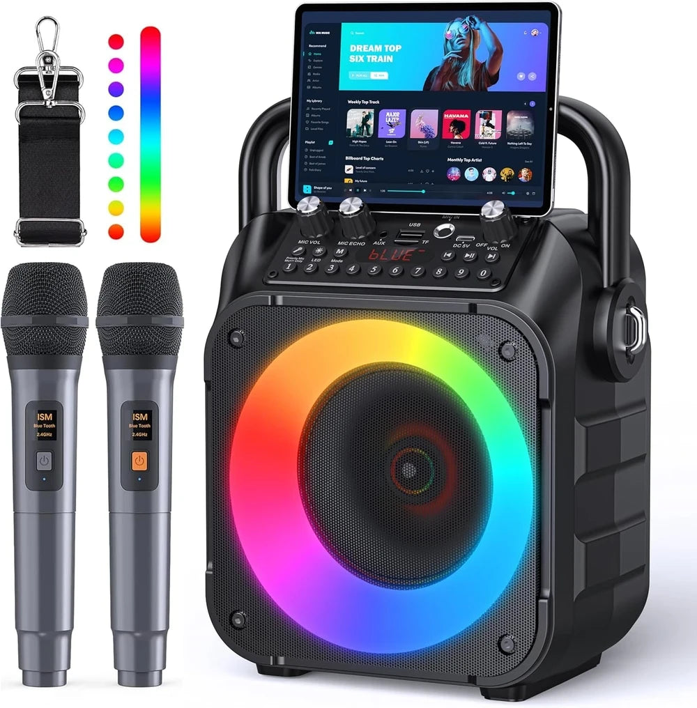 Portable Bluetooth Karaoke Machine