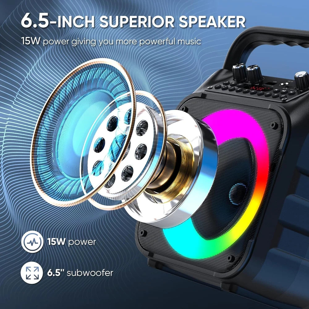 Portable Bluetooth Karaoke Machine