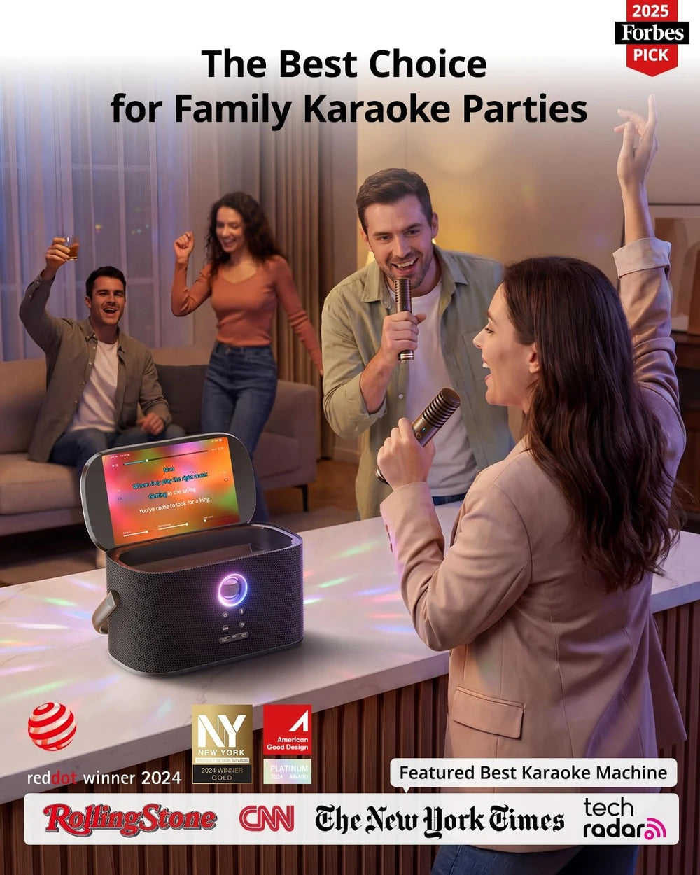 Ikarao Shell S2 Portable Karaoke Machine