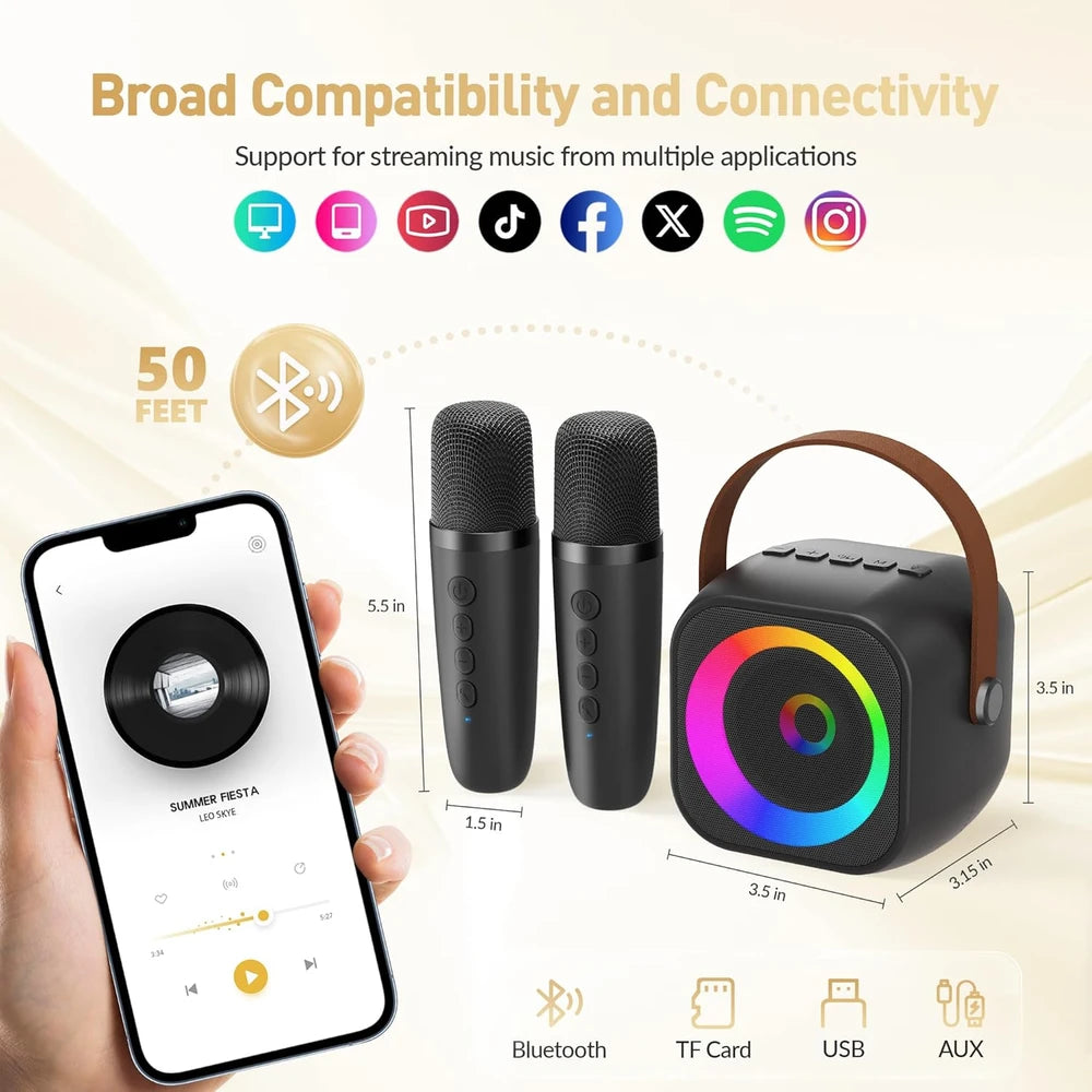 Portable Mini Karaoke Machine