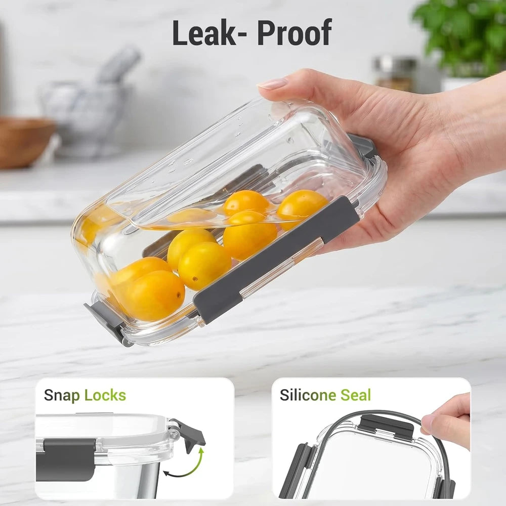 Dealusy Glass Food Storage Containers
